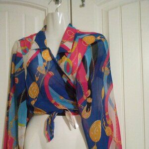 Women's Wrap Blouse
